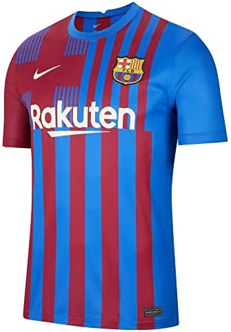 Nike FC Barcelona Men's Home Soccer Jersey 2021-2022 (X-Large