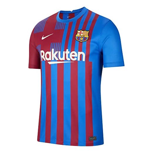 Nike FC Barcelona Men's Home Soccer Jersey 2021-2022 (X-Large)