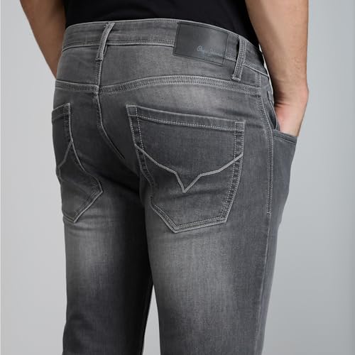 Image of Pepe Jeans Men's Jeans | Slim Fit | Mid Rise | Stretchable