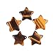 1pcs Hand Carved Stars Crystals 20mm Natural Raw Stone for Necklace Making Pendants Stone Star Healing Mineral Decoration S02