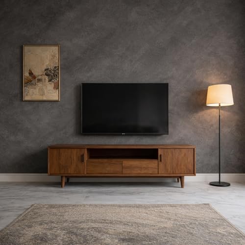 Dark Grey Limewash Wallpaper Peel and Stick 16"x354" Beige Vinyl