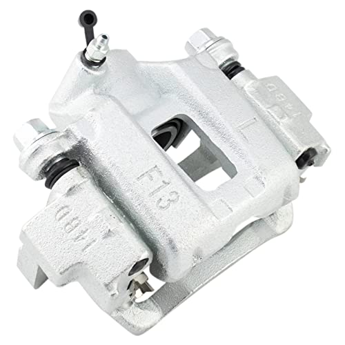 Image of TRQ Rear Left Brake Caliper w /Bracket Drivers Side | For 2003-2009 Toyota 4Runner 2007-2014 FJ Cruiser