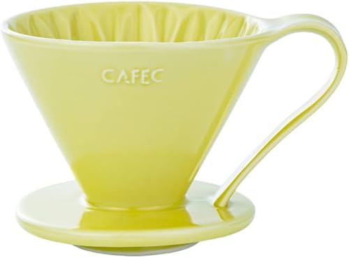 Cafetera vertida por Sanyo Sangyo gotero de cerámica de porcelana de 1 a 4 tazas en 5 hermosos colores Cafetera de goteo única para café de filtro