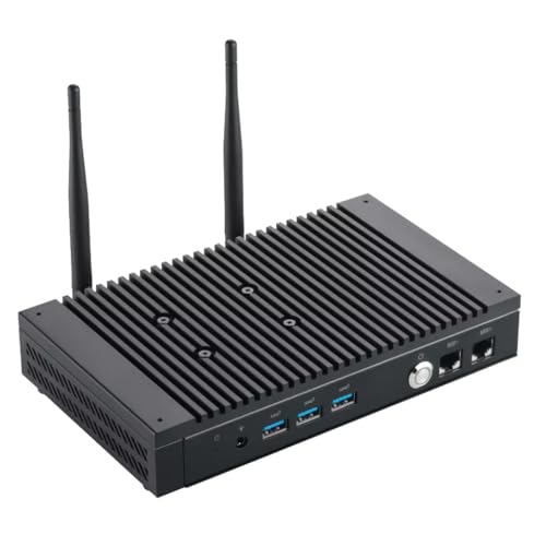 Image of ASUS Mini PC PL64-B-S5087MN | Intel Core i5 1235U | 32GB x 2 DDR4 RAM Support | Fanless Industrial Compact PC | Dual LAN + 2.5GbE, Triple 4K HDMI, Wi-Fi 6E, Dual M.2 PCIe Gen4 Storage
