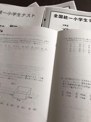 全国統一小学生テスト 4年生 2022.11.03 全国統一小学生テスト4年生11月結果 得点 偏差値 振り返り