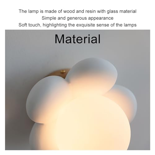 Lámpara de pared LED moderna e iluminación interior decorativa en estilo blanco 7