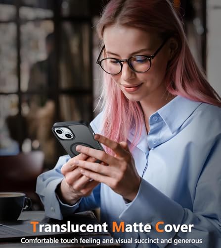 Image of EGOTUDE Frosted Case for iPhone (iPhone 14 /13) Black