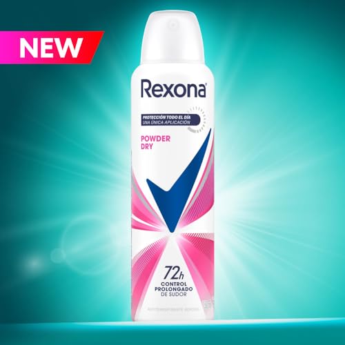 Desodorante Antitranspirante Aerosol Feminino Rexona Powder Dry 72 horas 150ml (A embalagem pode var