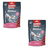 Rinti Extra Bitties - Leckerli für Hunde mit Huhn, Karotte und Spinat - Doppelpack - 2 x 100 g