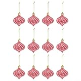 Photo Gallery cnanrnanc set di 12 decorazioni per albero di natale a forma di cipolla in 4 colori, diametro 6 cm, palline decorative per la casa vacanza (rosa) Photo Gallery cnanrnanc set di 12 decorazioni per albero di natale a forma di cipolla in 4 colori, diametro 6 cm, palline decorative per la casa vacanza (rosa)