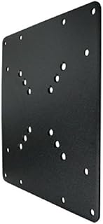 electrosmart 200 x 200 VESA Black Mount Adaptor Plate Convert TV Wall Bracket 50/75 / 100 mm
