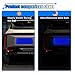 20PCS Car Safety Reflective Stickers, Waterproof Warning Reflective Tape, Night Visibility Reflective Strips for Trailers, Motorcycles, Bicycles, Cars, Helmets, 3.14 x 1.14 Inch (Blue)