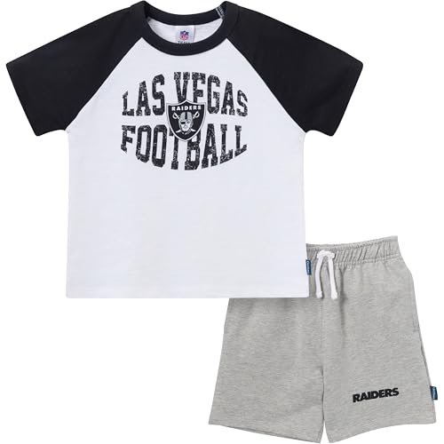 Image of Gerber NFL unisex-baby Nfl Team T-shirt and Shorts Set