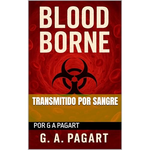 Blood Borne Audiolibro Por G A Pagart arte de portada
