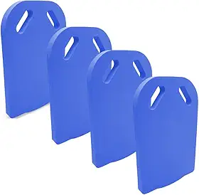 Kit 4 Pranchas de Natação Hidroginástico 40x27cm Espessura 30 mm EVA