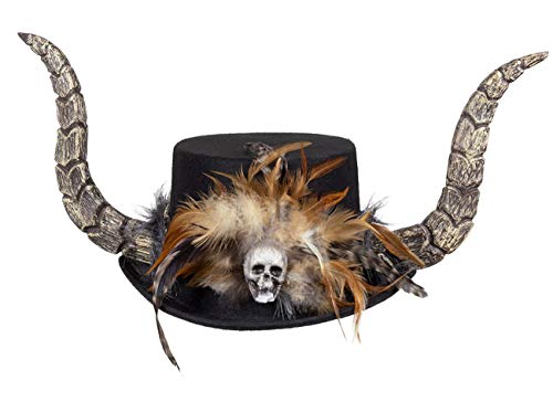 Chapeau Papa Legba pour déguisement de carnaval et festivals à thème magique Boland