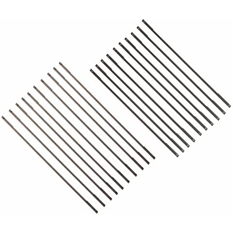 FOXBC 6-1/2-Inch Coping Saw Blades, 6-1/2-Inch Long Between Pins, 0.125-Inch x 020-Inch x 15 TPI (10-Pack), 18TPI (10-Pack) Cover