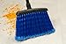 Carlisle FoodService Products CFS Duo-Sweep Plastic Large Debris Broom with Handle, 48 Inches, Blue