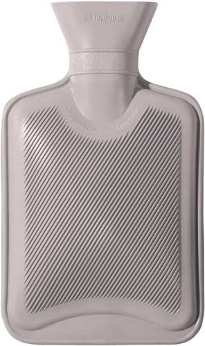 Image of MCP Healthcare Hot Water Bag Bottle 1000 ml Warm Relaxing Non Electrical Heat Therapy Bag Pain Relief Bottle | Period Cramps, Body Aches & Cold Therapy | Reusable Hot & Cold Water Bottle For back, neck & joint pain