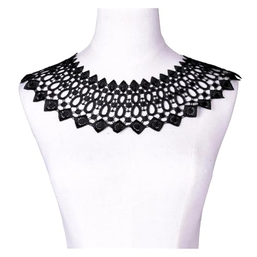 Dentelle applique 3D brodée pour customiser robes et loisirs créatifs - 6