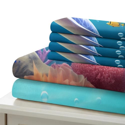 Couette dauphin confortable : le cadeau idéal 135x200cm pour parure enfant