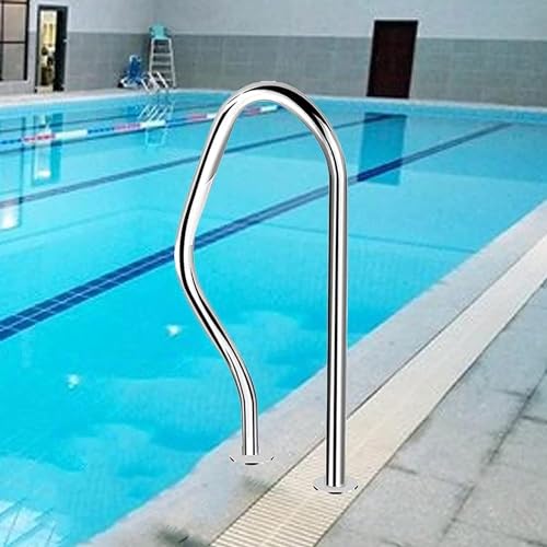 Main courante de piscine inox 304 avec base de montage rapide
