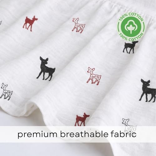 Image of The Boo Boo Club Muslin Jhabla and Short Set 100% GOTS Certified Organic Cotton | Sleeveless Button Vest | Summer Wear Set