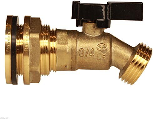 Sawan Shop RBS020-LF Rain Barrel 1/4 Turn Spigot/Spout/Valve No Kink Lead Free Compliant