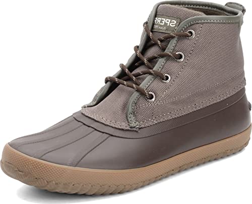 Sperry Men's, Breakwater Duck Boot Olive Brown 10 M #TOP15
