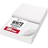 Simetufy 1000 Sheets White Tissue Paper Bulk, 20' x 30' Packing Supplies for Moving & Packaging, Gift Wrapping...