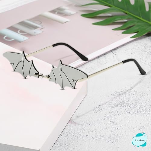 Image of Batman Irregular Shape Non-Polarized Sunglasses Shades Frameless Glasses Eyegear Smartwear Goggles Unique Fashionable Men Women Eyewear For Party Uv 400 Protection For Eyes - Parent
