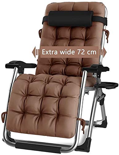 Chaises de jardin Sun Lounger pour le camping et la plage transat de balcon confortable