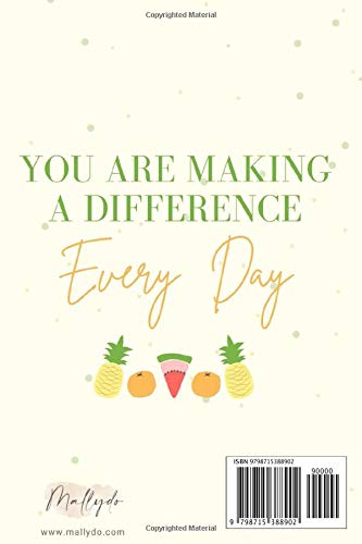 Fruity Teaching Journal Notebook: 200 page blank lined journal - Image 2