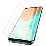 VideoSecu 2 Stück für Panzerglas für Samsung Galaxy S8 Plus Schutzfolie, 9H Härte HD Gehärtetes Glas Displayschutzfolie, Blasenfrei, Ölfeste & Kratzfeste Anti-Fingerabdruck Schutzglas