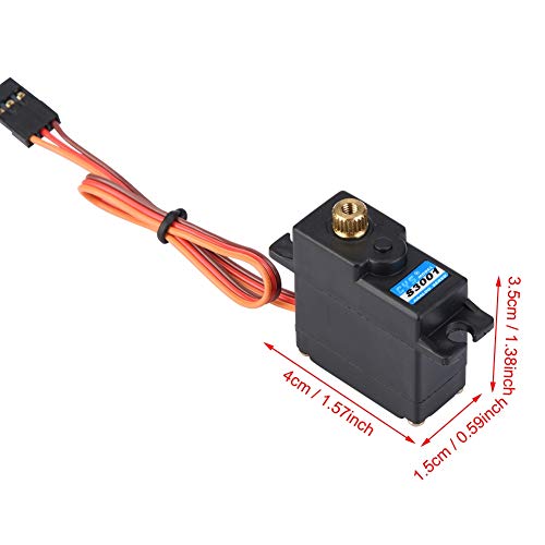 RC Servo Motor, 17g Wasserfest Metallgetriebe, Truck Model Servo, Hochleistungservo f&uuml;r Modelle Autos, DIY, Profi RC Projekte