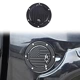 Car Fuel Tank Cap Replacement Anti-theft Lock Cap Compatible with Toyot@ Tundra 2017-2021 Truck Door Locking Gas Tank Door Cap with Lock accessories (style C)