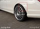 mercedes w204 amg paket unterschied Mercedes Benz C Klasse W204 Radkastenverbreiterungen Kotflügelverbreiterungen AMG Style