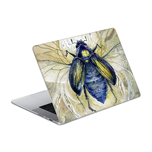 Skin MacBook Pro 16 A2485 Stephanie Law Scarabée Vinyle Autocollant Couverture Éphémère Immortel
