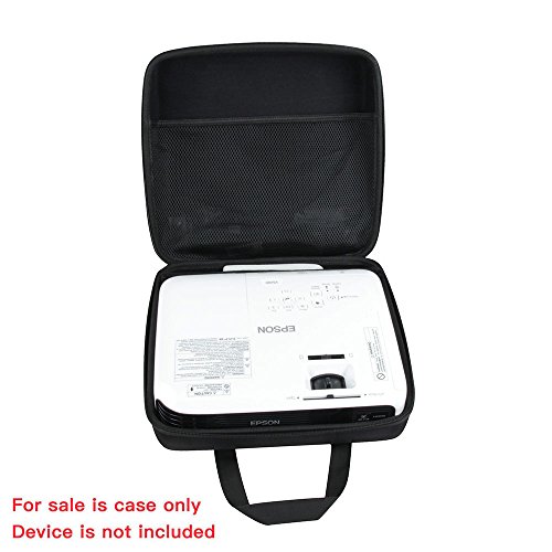 Hermitshell Hard Eva Travel Case Fits Epson Home Cinema 1060 Full Hd 1080P / Vs240 / Vs250 Svga 3Lcd Projector 3100 Lumens #TOP1