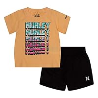 Algopix Similar Product 14 - Hurley Baby Boys Graphic TShirt and