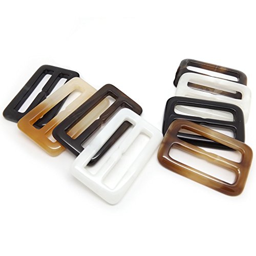 Haifly Gshllo 6 Pcs Square Fashion Scarf Ring Slide Scarf Clasp Rings T-Shirt Clip Scarf Clips For Women #TOP5