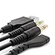 OKULI Ersatz-Audiokabel Draht Kompatibel mit SteelSeries Arctis 3, 5, 7 Kopfhörer - 3.5mm + USB