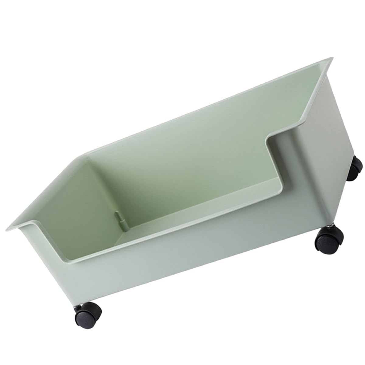 Boîte de rangement à roulettes pour enlever le désordre des petits bureaux