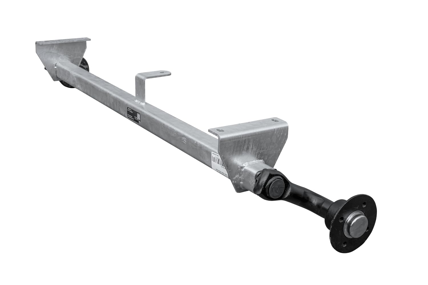 KNOTT VG7-L Eje 750 kg 4 x 100 para remolque sin frenos