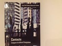 Contacts: Langue et Culture Francaises Vol. 2 Custom Edition Units 6-11. Custom Edition. 1111068674 Book Cover