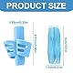 CPJJ Stiftehalter Kinder, Schreibhilfe für Stift Kinder,pencil grips for kids,Ergonomische Bleistift Griffe Silikon,Schreiben Haltungskorrektur Werkzeug für Bleistifte, 8 Stück