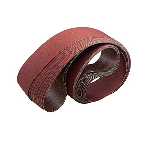 VSM KK812X - Bandas de lijado/lijado, 50 x 450 mm, 50 unidades, grano/grano: P100 (10 bandas)