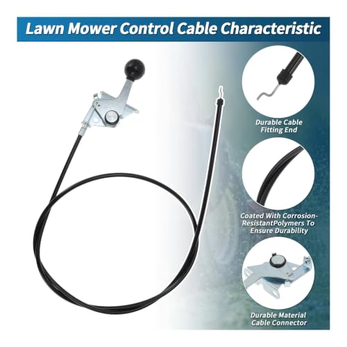 Cable control acelerador para mantenimiento de cortacésped MZ Magnum 6