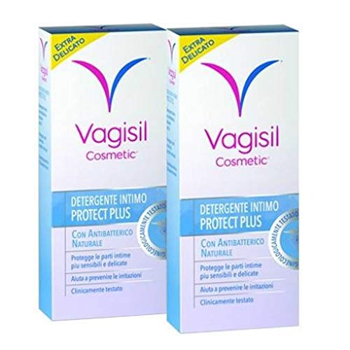 Vagisil Détergent Intime anti bactérien 250 ml + 250 ml