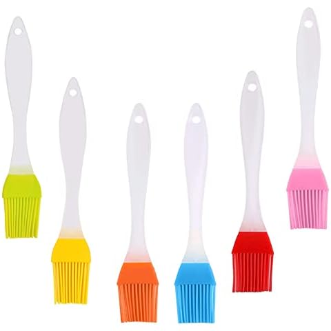 6 Pcs JEOPKO Silicone Pastry Brushes Set Cover